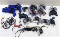 Lot of Vtg Gaming Controllers  Mixed Makers