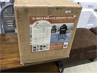15" KAMADO CERMAIC GRILL, UNCHECK