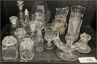 Glass Jars & Cups.