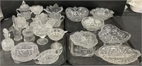4 Trays Of Assorted Glassware.