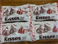 BB 5/24 HERSHEY Kisses Candy Cane 255g x4