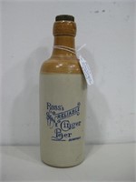 8.25" Ross's Stoneware Ginger Beer Bottle