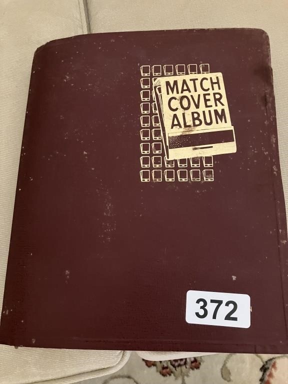 Matchbook Cover Album w/many matchbooks