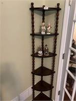 Corner knick-knack  shelf