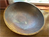 Primitive turned bowl