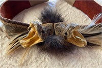 RATTLE SNAKE HAT BAND