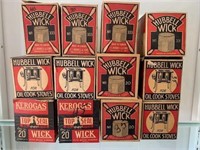 Vintage New Old Stock Kerogas & Hubbel Oil Wicks