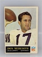 1965 Phiadelphia Football #50 Don Meredith