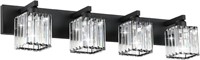 Aipsun 4-Light Crystal Vanity Fixture