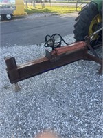 Commercial log splitter fits three point