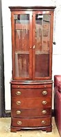 Mahogany Chest with Display Top