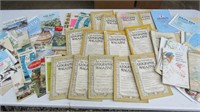 Vintage Road Maps & National Geographic