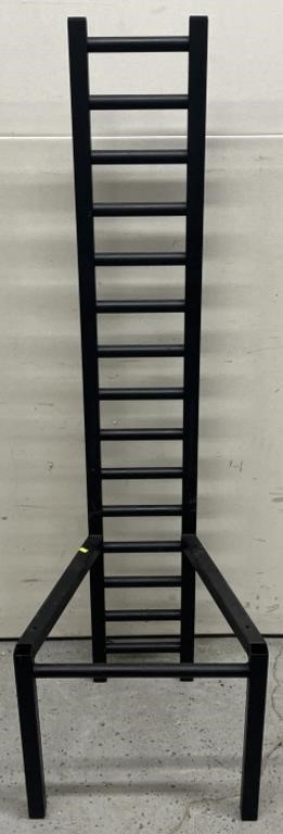 Ladder Back Metal Chair