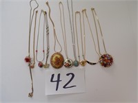 Assortment of Vintage/Now Necklaces
