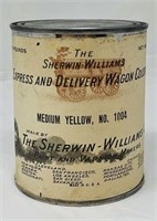 Antique Sherwin Williams Buggy Paint Can