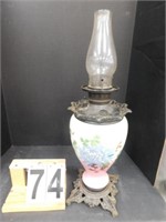 Floral Oil Lamp