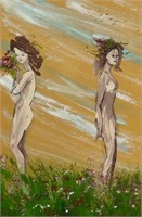 Elaine Roth, Two Nude Woman