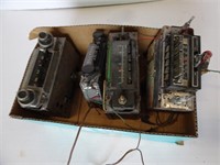 Lot of Misc. Vintage Car Radios For Parts - Buick