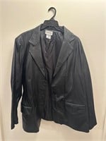 Chadwick’s Black Leather Jacket 24W