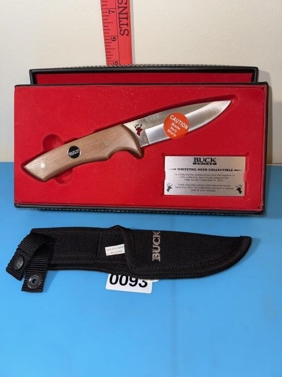 Buck Knife w/sheath