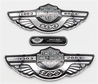 Harley-Davidson Tank Emblems 100th Anniversary 7"