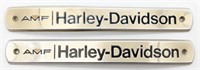 Harley-Davidson Tank Emblems 7-1/2" L x 1" W
