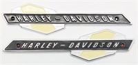 Repro. Harley-Davidson Tank Emblems 8-1/2" L x