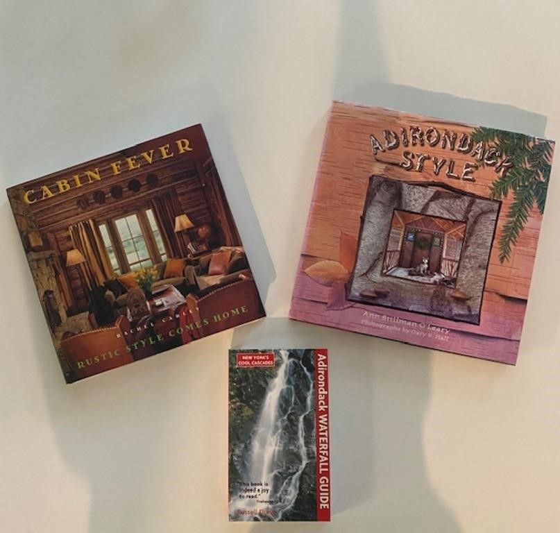 3 Books - Adirondack Themes