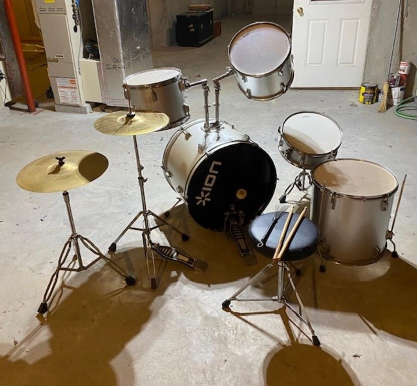 Complete ION Brand Drum Kit
