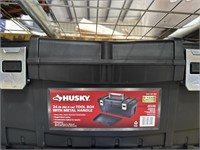 HUSKY TOOL BOX WITH HANDLE RETAIL $30