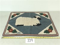 Vintage Handcrafted Rug - 24" x 34"