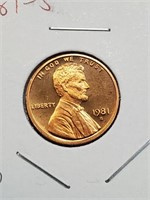 1981-S Proof Lincoln Penny