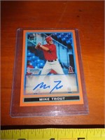 TROUT BASEBALL CARD / SEE DESCR