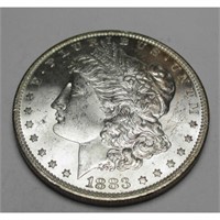 1883 O BU Morgan Silver Dollar