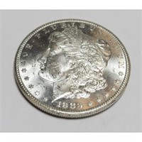 1882 CC BU  Morgan Silver Dollar
