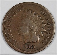 1873 Semi Key Indian Head Cent