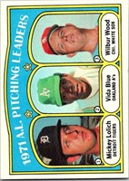 1972 Topps Baseball Lot of 2 Leader Cards