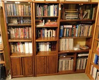P729 (2) Large Bookcases