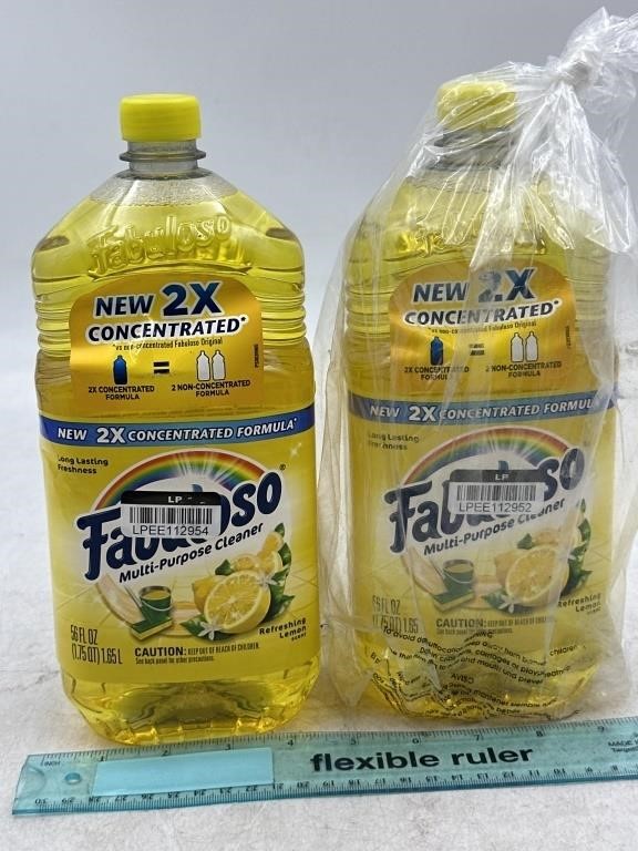 NEW Lot of 2- Fabuloso Lemon Scent Muilti-Purpose