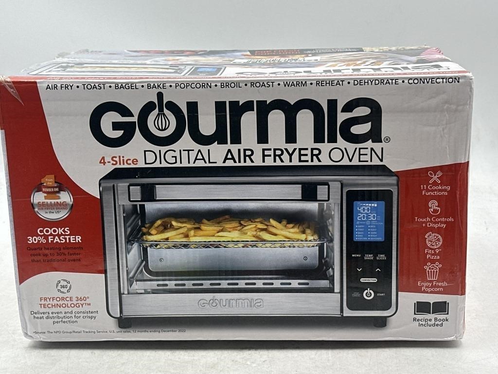 Gourmia 4-Slice Digital Air Fryer Oven