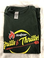 New Gildan Scepter Grills& Thrills Shirt -Large