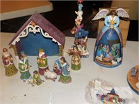 Jim Shores Christmas Collectables - lot of 6