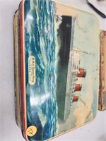 Bensons Queen Mary Cunard Tin