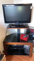 Viore 26’’ flatscreen TV & tiered media stand -
