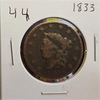 1833 United States Large Cent