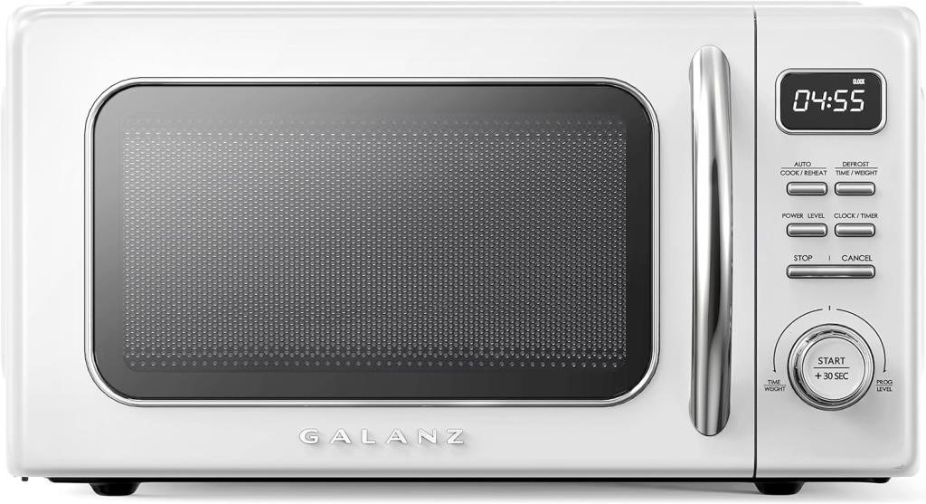 (P) Galanz GLCMKZ11WER10 Retro Countertop Microwav