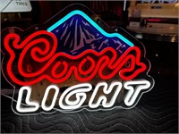 17 x 12” Coors Light Neon Sign