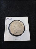 1923 peace dollar