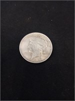 1922 plain peace dollar