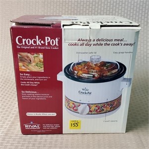 2 Quart Crock Pot w/ Box